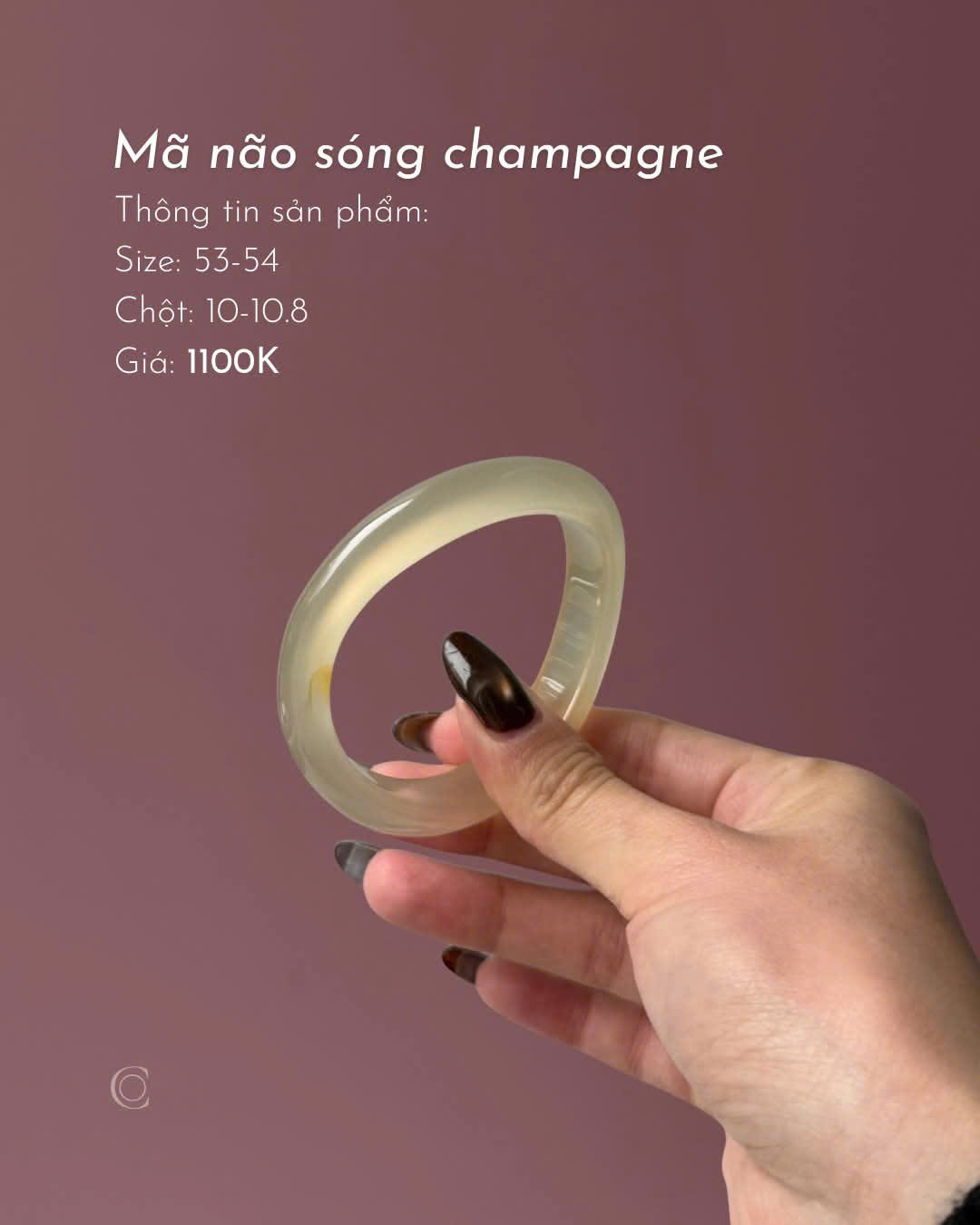 Limited Series ☄️ – Vòng Mã não sóng champagne - Ảnh 2