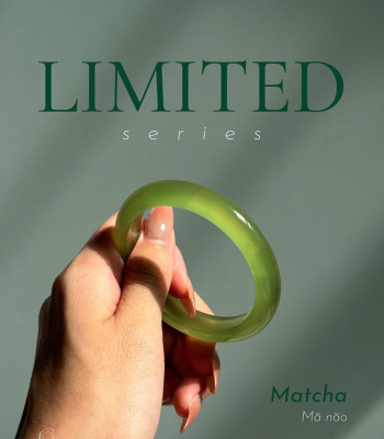 Vòng Mã não Matcha
