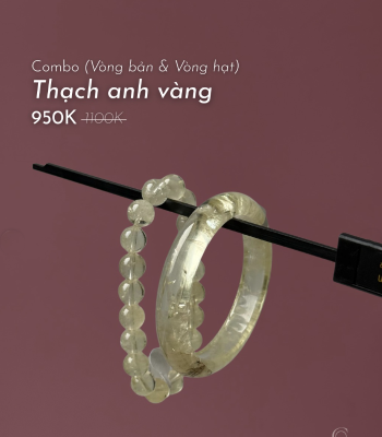 Combo Thạch Anh Vàng