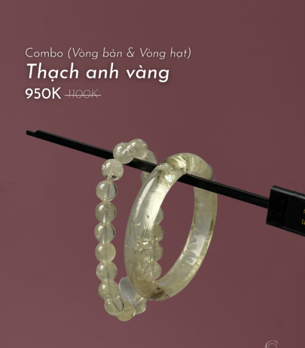 Combo Thạch Anh Vàng